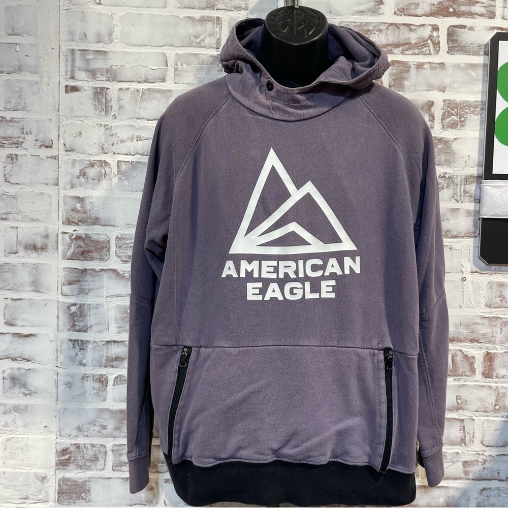 American Eagle purple Hoodie men’s large